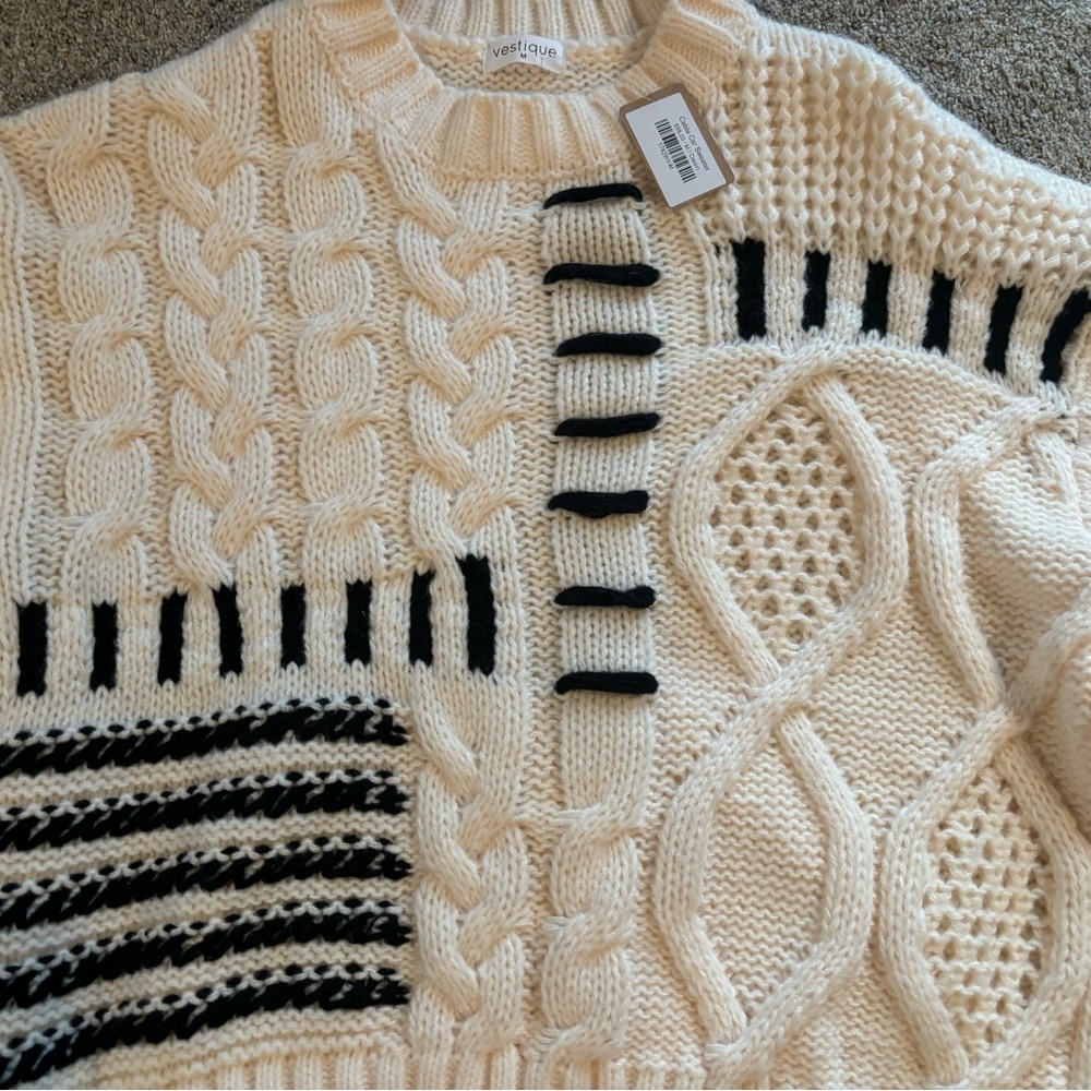 Boutique Sweater Vestique M - Picture 2 of 5